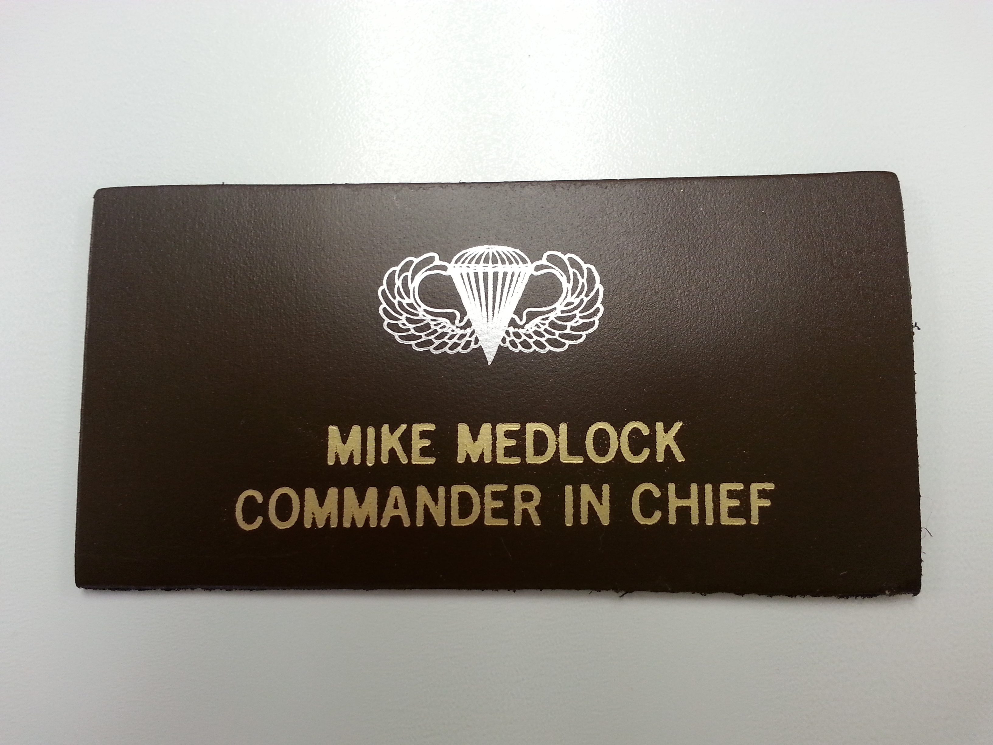Medlock name badge